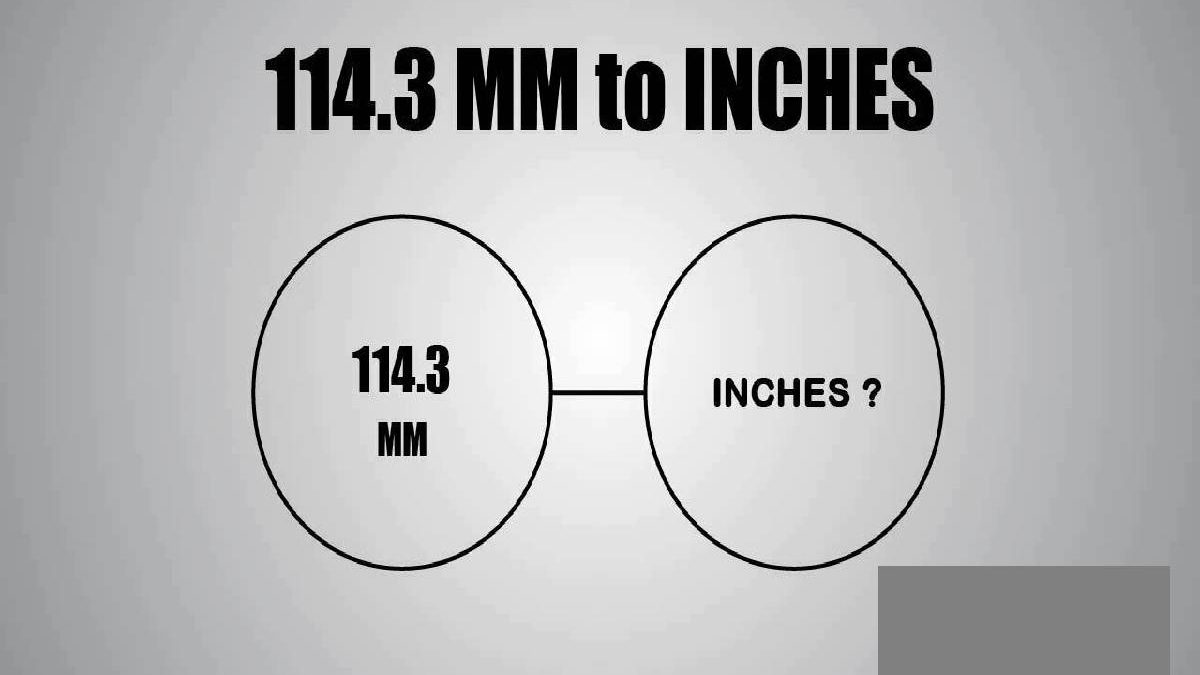 114.3 mm to inches