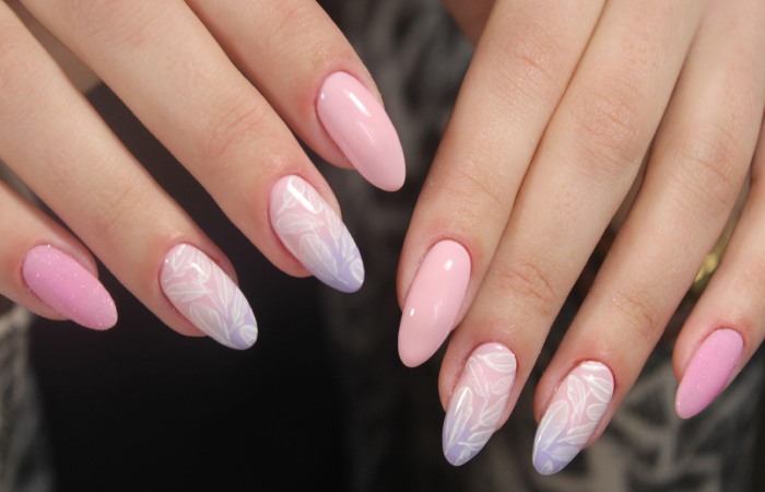 Different Types of Almond Shape Nail Designs