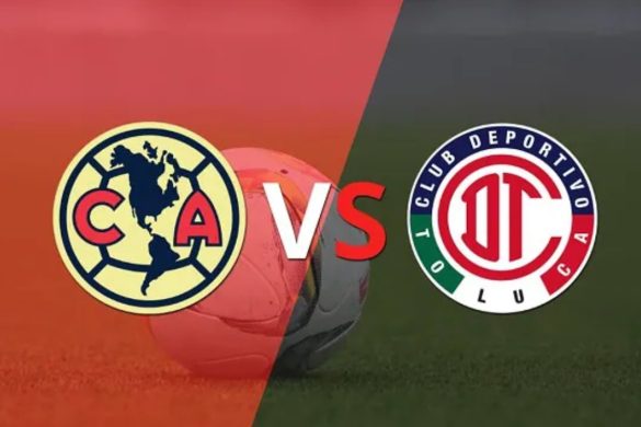 club américa vs deportivo toluca f.c. timeline