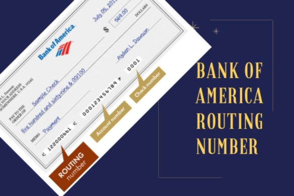 Bank of America VA Routing Number