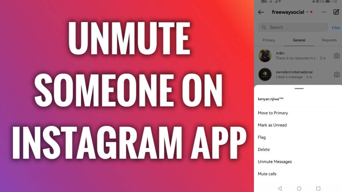 How to Unmute Someone on Instagram