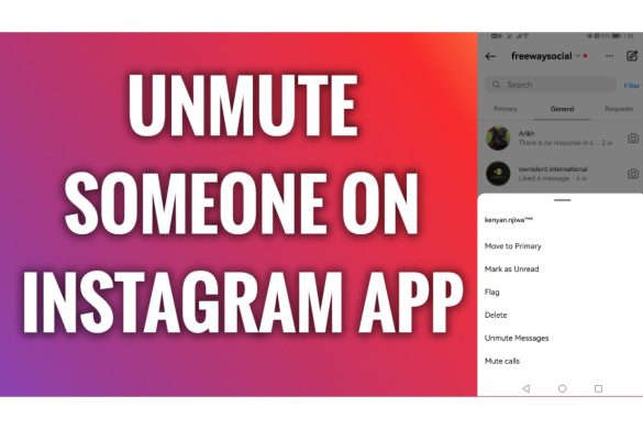 How to Unmute Someone on Instagram