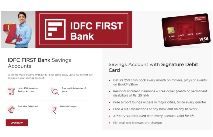 Key Features of IDFC First Bank