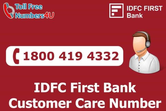 IDFC Bank Toll Free Number