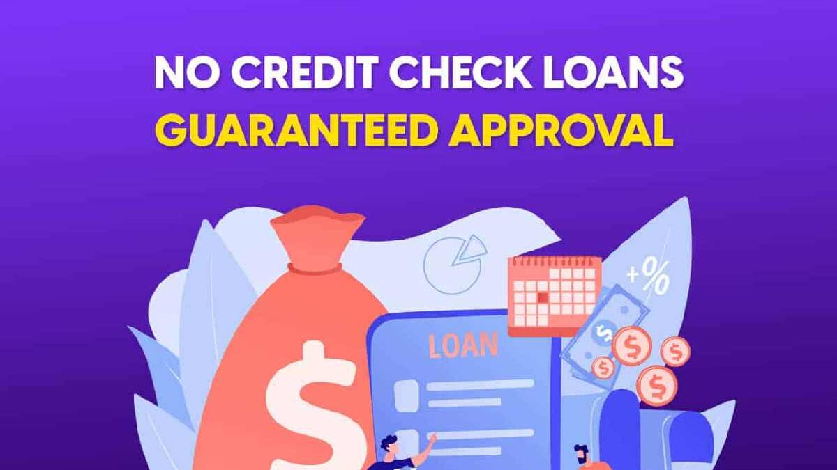 No credit check loans guaranteed approval  and direct lender