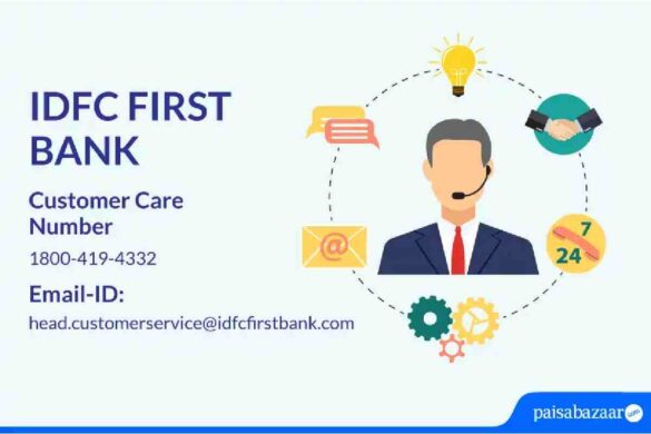 IDFC Bank Toll Free Number